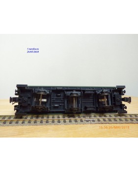FLEISCHMANN 1407, voiture à 3 essieux de 2 Kl.  type B3yge   DB BO