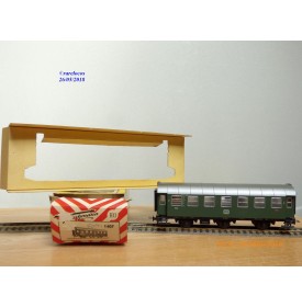 FLEISCHMANN 1407, voiture à 3 essieux de 2 Kl.  type B3yge   DB BO