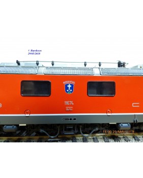 HAG 280.44 Motrice Re 460 Radio Suisse Romande SBB BO