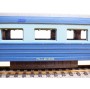 RIVAROSSI  Collesionisti   V ABZ,   voiture grandes lignes mixte de 1 ère et 2 ème classe    type ABz  bleue   FS     BO
