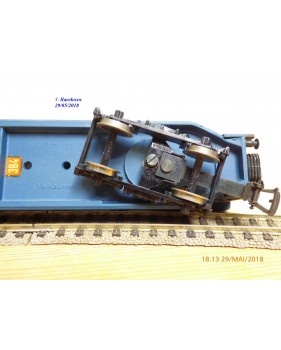 RIVAROSSI  Collesionisti   V ABZ,   voiture grandes lignes mixte de 1 ère et 2 ème classe    type ABz  bleue   FS     BO