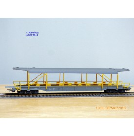HAG  370 . 01, wagon porte autos type Skls-tv    BLS   BO