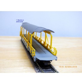 HAG 400 voiture allégée de 2 ème classe SBB BO