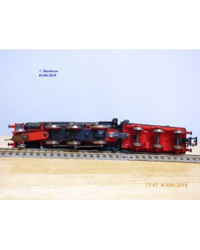 Rivarossi  véro 1120, loco Mogul 130  série 625   FS   BO