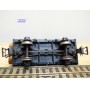 RIVAROSSI  ancien CT/A ,  wagon plat  chargé de troncs d' arbres  FS   BO