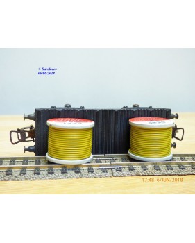 POCHER 311 / 2 , wagon silo special pour transport de ciment SBB