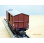 POCHER 304 / 3, rare wagon couvert type F avec personnage   FS    BO
