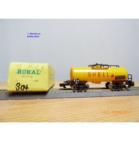 ROKAL 00304  wagon citerne à bogies SHELL DB DB BO