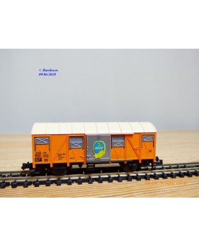 FLEISCHMANN  8331,  wagon couvert réfrigérant  transport de bananes CHIQUITA   BO   N