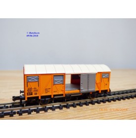 FLEISCHMANN  8331,  wagon couvert réfrigérant  transport de bananes CHIQUITA   BO   N