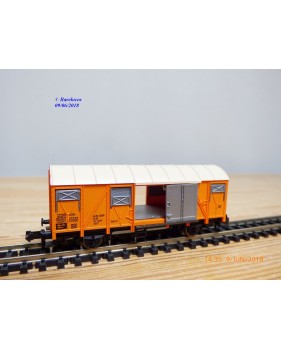 FLEISCHMANN  8331,  wagon couvert réfrigérant  transport de bananes CHIQUITA   BO   N