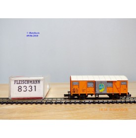 FLEISCHMANN  8331,  wagon couvert réfrigérant  transport de bananes CHIQUITA   BO   N