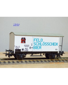 LILIPUT 249, wagon pour transport de bière FELDSCHLOSSCHEN  bière    SBB      BO