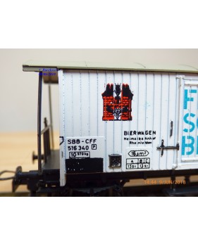 LILIPUT 249, wagon pour transport de bière FELDSCHLOSSCHEN  bière    SBB      BO