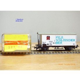 LILIPUT 249, wagon pour transport de bière FELDSCHLOSSCHEN  bière    SBB      BO