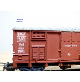POCHER 309, rare wagon couvert type F i  FS  