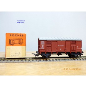 POCHER 312/2 wagon réfrigérant type Ghz Thermotransport SJ BO
