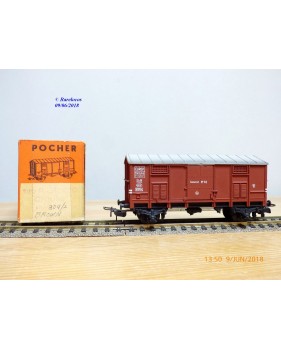 POCHER 312/2 wagon réfrigérant type Ghz Thermotransport SJ BO