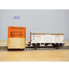 POCHER 312/2 wagon réfrigérant type Ghz Thermotransport SJ BO