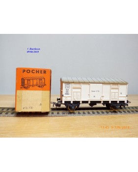 POCHER 312/2 wagon réfrigérant type Ghz Thermotransport SJ BO