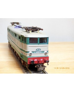 Rivarossi "véro" 1447 . 6, motrice Bo Bo Bo   E 646  2 ème série N°: E646 027   FS   BO