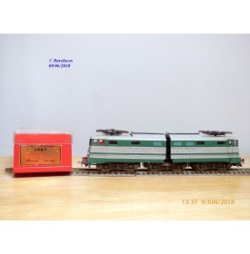Rivarossi "véro" 1447 . 6, motrice Bo Bo Bo   E 646  2 ème série N°: E646 027   FS   BO