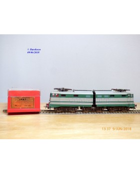 Rivarossi "véro" 1447 . 6, motrice Bo Bo Bo   E 646  2 ème série N°: E646 027   FS   BO