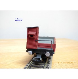 RIVAROSSI  2006,  wagon plat  à guérite  type  P  FS