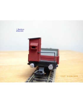 RIVAROSSI  2006,  wagon plat  à guérite  type  P  FS
