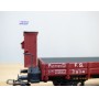 RIVAROSSI  2006,  wagon plat  à guérite  type  P  FS