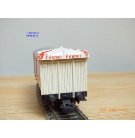POCHER 326 / 2F,  wagon réfrigérant type ZB Tuborg DSB   
