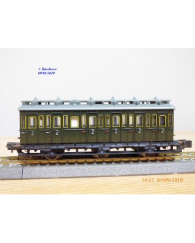 ROKAL D1204 voiture à 2 étages 2/3 Kl. DB BO
