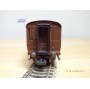 RIVAROSSI  2507, voiture à portières latérales mixte 1/2  Cl. type ABz  N° : 58408  FS   BO