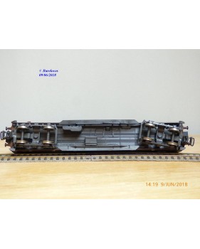 RIVAROSSI  2507, voiture à portières latérales mixte 1/2  Cl. type ABz  N° : 58408  FS   BO