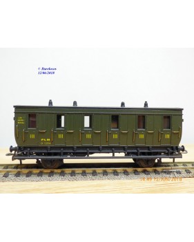 ELEC TRAINS  4E3 , voiture ancienne type C6 N°: 3104  EST Neuf BO
