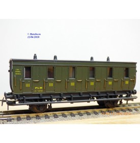   MMM RG  2235, voiture ancienne 3 ème classe  Dames seules  type C 6    N°: 13014  PLM   