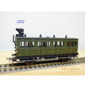 MM RG 29F , voiture ancienne à guérite 1 ère  classe  type A4   N°: 621  PO  neuf BO   