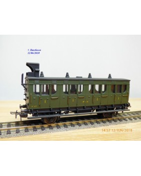 MM RG 29F , voiture ancienne à guérite 1 ère  classe  type A4   N°: 621  PO  neuf BO   