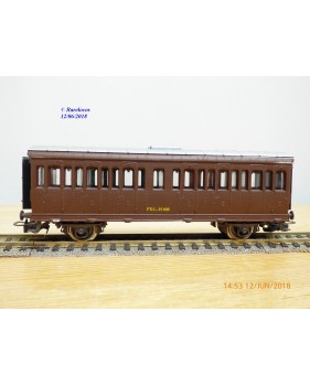 RIVAROSSI V ABZ voiture grandes lignes mixte 1/2 ème Cl. type ABz FS 