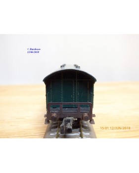 ROKAL D 1209, voiture ancienne à  essieux  2/3  Kl. type  BCi  DB   