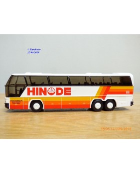 Rietze 3x88-010 , autocar de voyage NEOPLAN Cityliner  N116  HINODE     Neuf   BO
