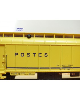 France Trains 407 allège postale PEz SNCF BO