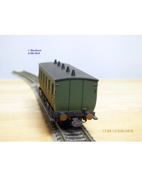 ELEC TRAINS  4E3 , voiture ancienne type C6 N°: 3104  EST Neuf BO