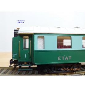 France Trains 407 allège postale PEz SNCF BO