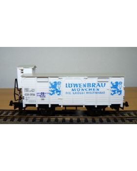 LILIPUT 215 11 Wagon à guérite ancien GÖSSER BIER  ÖBB BO