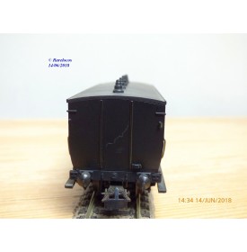 MMM-RG ???, voiture ancienne à 2 essieux de 3ème classe avec compartiment dames seules  type C6  ° 3014  EST 