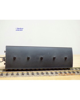 MMM-RG ???, voiture ancienne à 2 essieux de 3ème classe avec compartiment dames seules  type C6  ° 3014  EST 