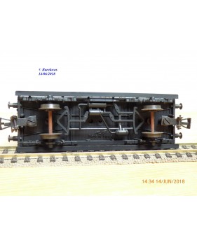 MMM-RG ???, voiture ancienne à 2 essieux de 3ème classe avec compartiment dames seules  type C6  ° 3014  EST 