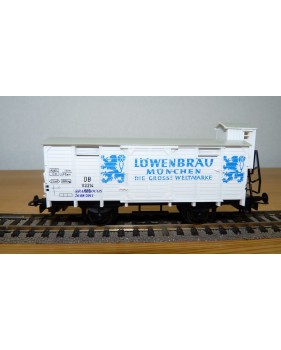LILIPUT 215 11 Wagon à guérite ancien GÖSSER BIER  ÖBB BO