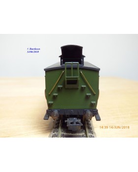MMM RG / CLAREL ?  32F , voiture ancienne à guérite 1 ère  classe  type A4   N°: 207  ETAT   neuf   BO   